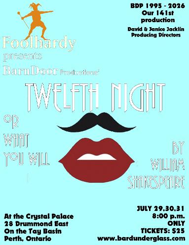 Twelfth Night 2026 poster