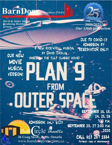 Plan 9 September 2020 poster