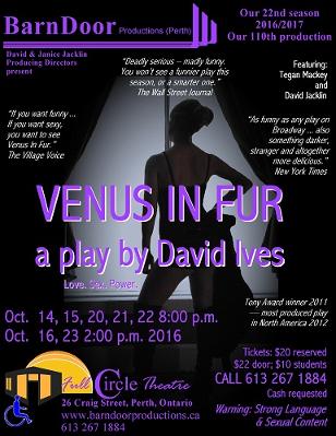 Venus In Fur October 2016